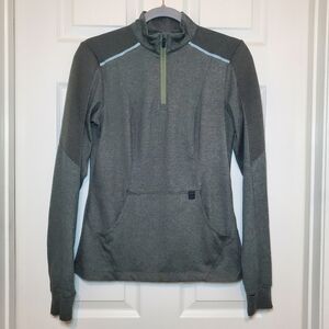 5.11 Tactical Jacket Womens Green 1/4 Quarter Zip Pullover S